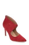 Journee Collection Tru Comfort Junniper Pump In Red