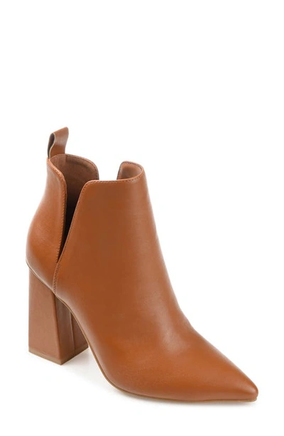 Journee Collection Tru Comfort Neima Bootie In Brown