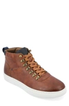 Vance Co. Ortiz High Top Sneaker In Brown