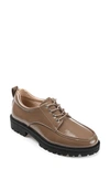 Journee Collection Collection Women's Tru Comfort Foam Wide Width Zina Flat In Taupe
