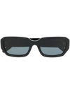 Marc Jacobs J Marc Rectangular Sunglasses In Black