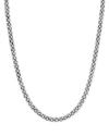 LAGOS 4MM STERLING SILVER ROPE NECKLACE, 18"L,PROD190660155