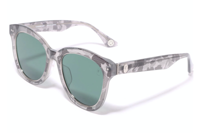Pre-owned Bape 6 Sunglasses Grey