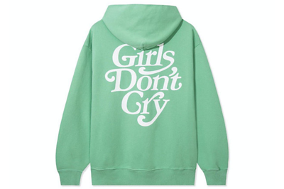Pre-owned Girls Don't Cry Girls Dont Cry Gdc Logo Hoodie Mint