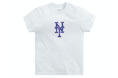Pre-owned Kith Kids & Mlb For New York Mets Tee White