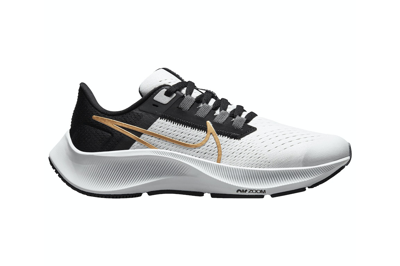 Pre-owned Nike Air Pegasus 38 Photon Dust Metallic Gold Coin (gs) In Photon Dust/light Smoke Grey/particle Grey