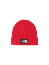 The North Face Logo Box Hat In Tnf Red