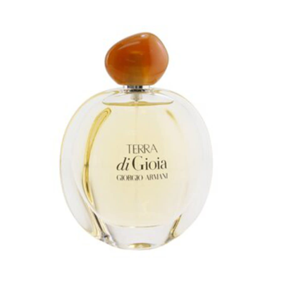 Giorgio Armani Ladies Terra Di Gioia Edp Spray 3.4 oz Fragrances 3614273347884 In Amber / Orange / Spring