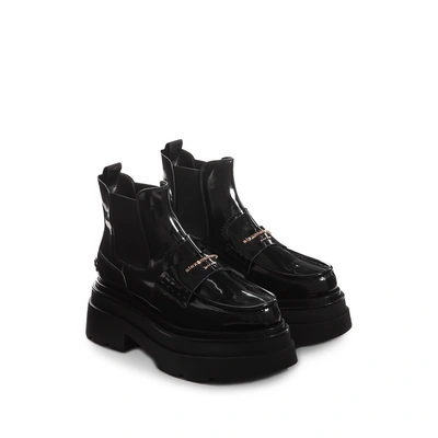 Alexander Wang Bottines Mocassins En Cuir Verni