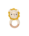 EMBE ANIMAL WOODEN RATTLE LION BY EMBE