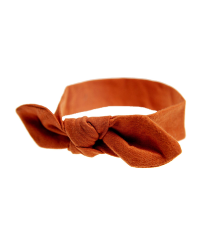 Embe Kids'  Infant Bow Headband, Girls (0-3 Months) In Rust