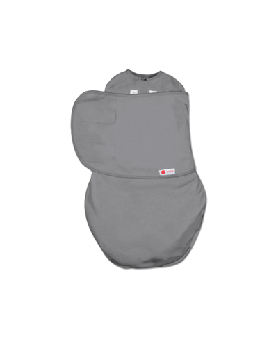 Embe Babies'  Infant Swaddle Wrap (0-3 Months) Arms-in, Legs-in/legs-out In Grey Slate