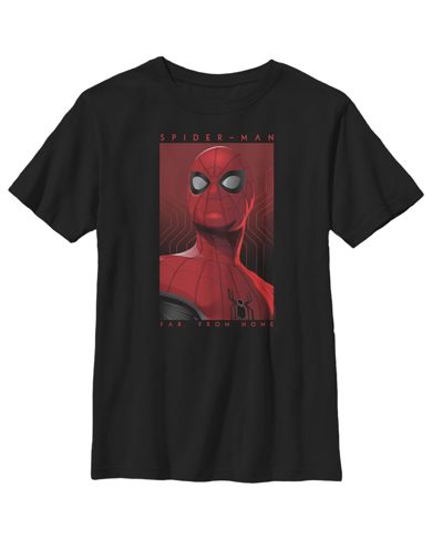 Marvel Kids' Boy's  Spider-man: Far From Home Hero Poster Child T-shirt In Black
