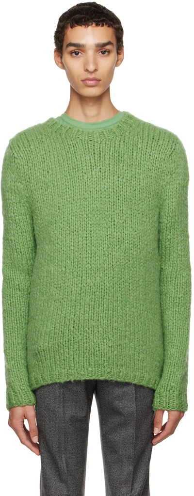 Gabriela Hearst Lawrence Cashmere Sweater In Aventurinegreen