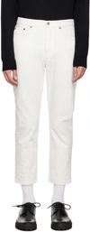 HARMONY OFF-WHITE BUTTON JEANS