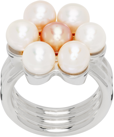 Botter Off-white Hatton Labs Edition Daisy Ring In Jw01 Off White Flowe