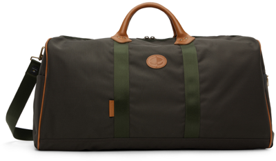 Master-piece Co Khaki Rajabrooke Edition 2way Boston Duffle Bag In Green