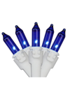 Northlight 100-count Mini Christmas Light With Wire, 20.25' In Blue