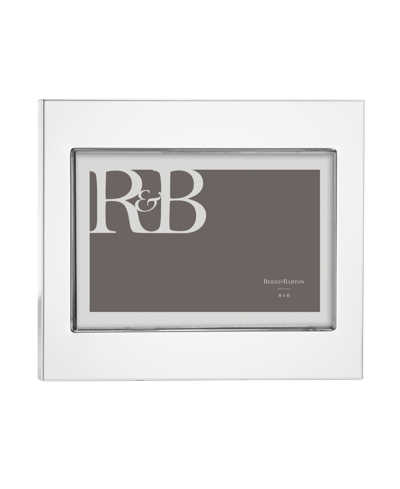 Reed & Barton Addison Silver-plated Photo Frame, 4" X 6" In Metallic And Silver Plate