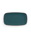 Nambe Taos Soft Rectangular Platter In Green