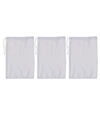 Champion Sports Equipment Bag, Mesh, Set Of 3 In White