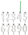 Reed & Barton Let's Celebrate Candleholder Set, 10 Pieces In Metallic And Silver Plate