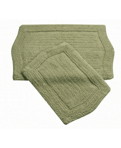 Home Weavers Waterford 2-pc. Bath Rug Set In Green