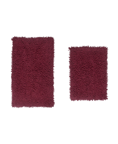 Home Weavers Fantasia 2-pc. Bath Rug Set In Red