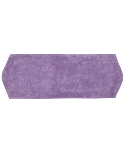 Home Weavers Waterford Bath Rug, 22" X 60" In Purple