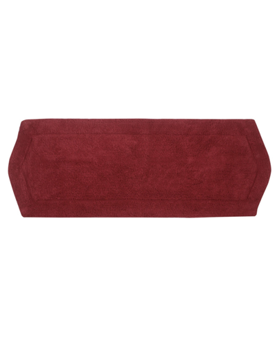 Home Weavers Waterford Bath Rug, 22" X 60" In Red