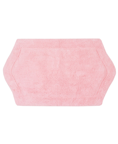 Home Weavers Waterford Bath Rug, 24" X 40" In Pink