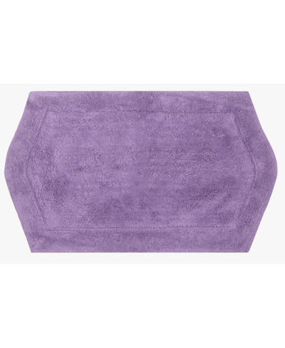 Home Weavers Waterford Bath Rug, 24" X 40" In Purple