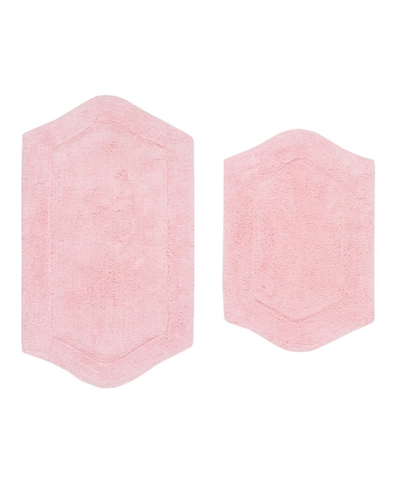 Home Weavers Waterford 2-pc. Bath Rug Set In Pink