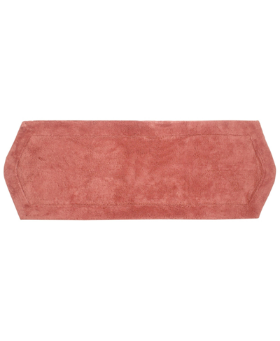 Home Weavers Waterford Bath Rug, 22" X 60" In Coral