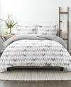 Ienjoy Home Ultra Soft Reversible 2-pc. Duvet Cover Set, Twin/twin Xl In Light Gray