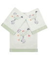Linum Home Textiles Turkish Cotton Stella Embellished Towel Set, 3 Piece In Aqua