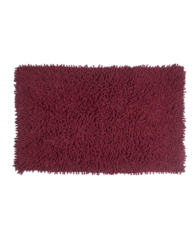 Home Weavers Fantasia Bath Rug, 21" X 34" In Red