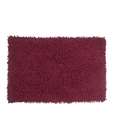 Home Weavers Fantasia Bath Rug, 24" X 40" In Red