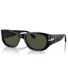 Persol Unisex Sunglasses, 0po3308s953154w In Black