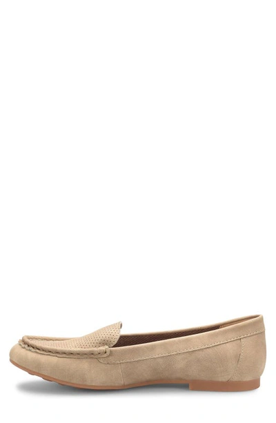 B O C Jana Moccasin Loafer In Taupe Nubuck