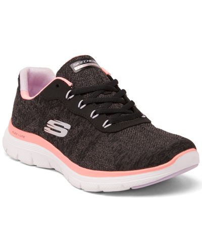 Skechers Flex Appeal 4.0 Fresh Move Sneaker In Black