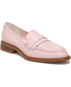 Franco Sarto Kira Womens Patent Slip-on Loafers In Light Pink Faux Leather