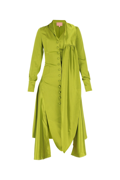 Liya Abito-38f Nd  Female In Green