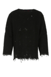 Vitelli Sleeveless Knit With Frayed Hem And Textured Sparkle