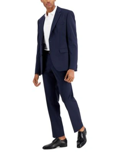 Hugo Boss Boss Mens Modern Fit Suit Wool Separates In Black