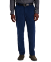Haggar Men's Classic-fit Stretch Corduroy Pants In Cadet Blue