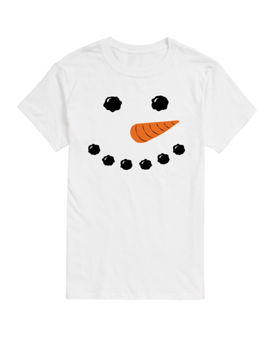 Airwaves Men's Snowman Short Sleeve T-shirt In White