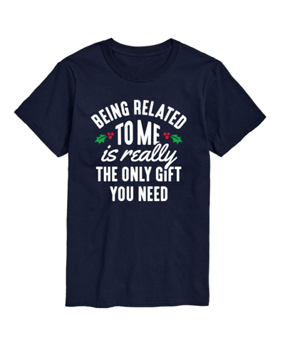 Airwaves Men's Only Gift You Need Short Sleeve T-shirt In Blue