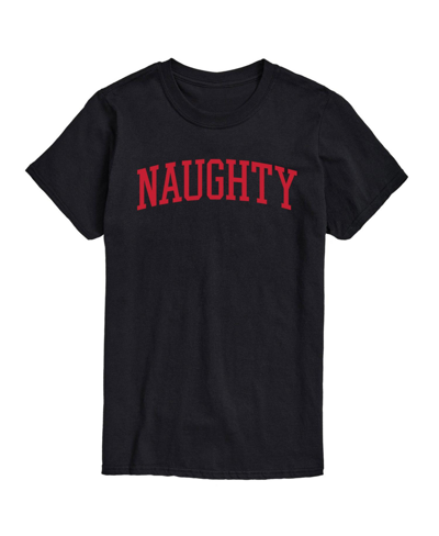 Airwaves Men's Naughty Short Sleeve T-shirt In Black