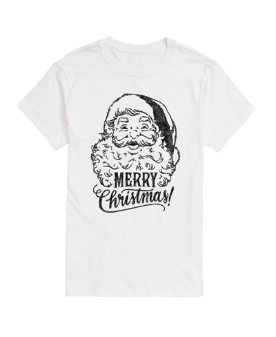 Airwaves Men's Merry Christmas Short Sleeve T-shirt In White